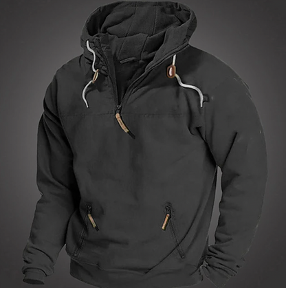 Auden Men's Hoodie - fabric and finish detail