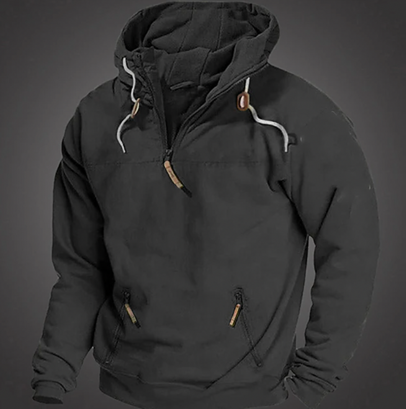 Auden Men's Hoodie - fabric and finish detail