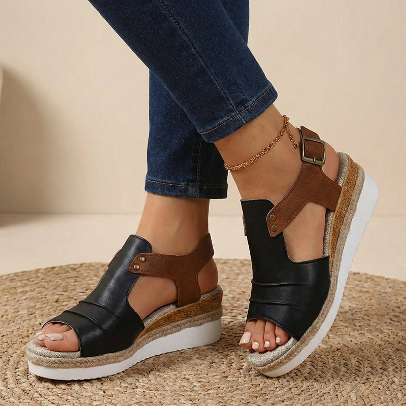 Ruby Women's Platform Espadrilles - front view