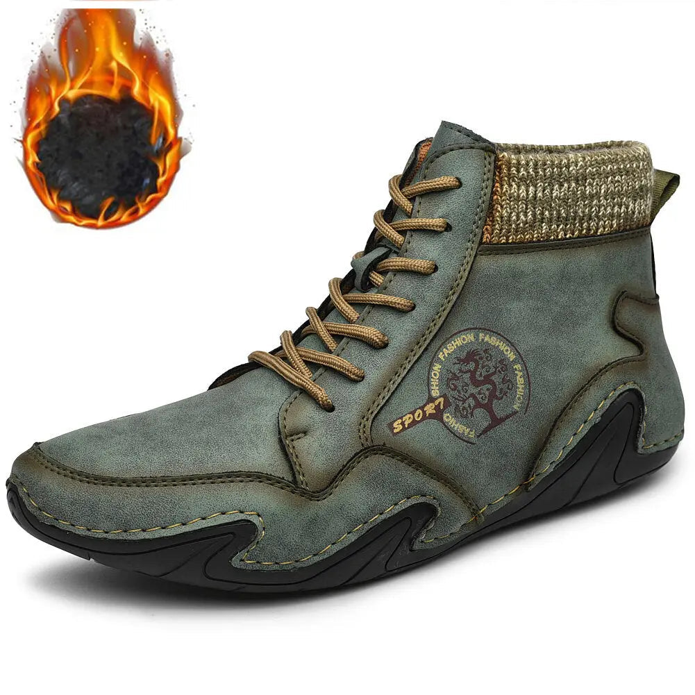 Silas Men's Ankle Boots - close-up detail