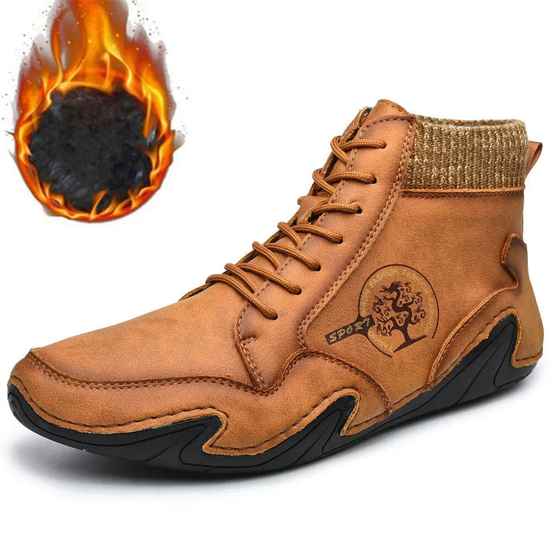 Silas Men's Ankle Boots - flat lay