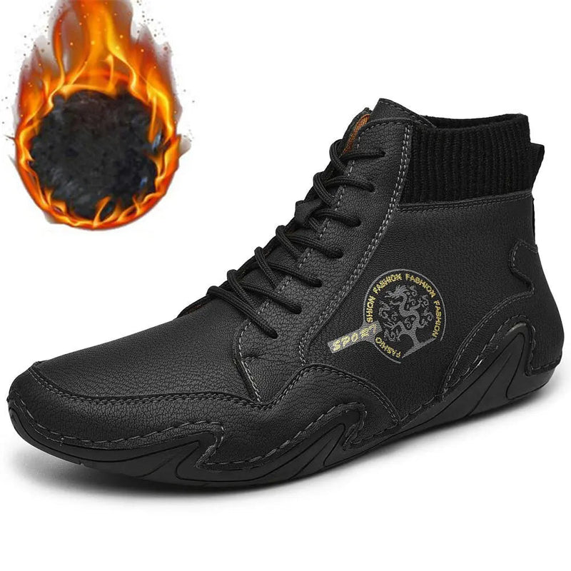 Silas Men's Ankle Boots - shown in use