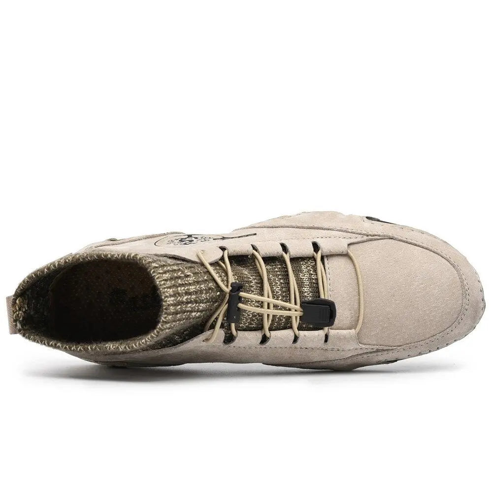 Xavier Men's Ankle Boots - shown in use