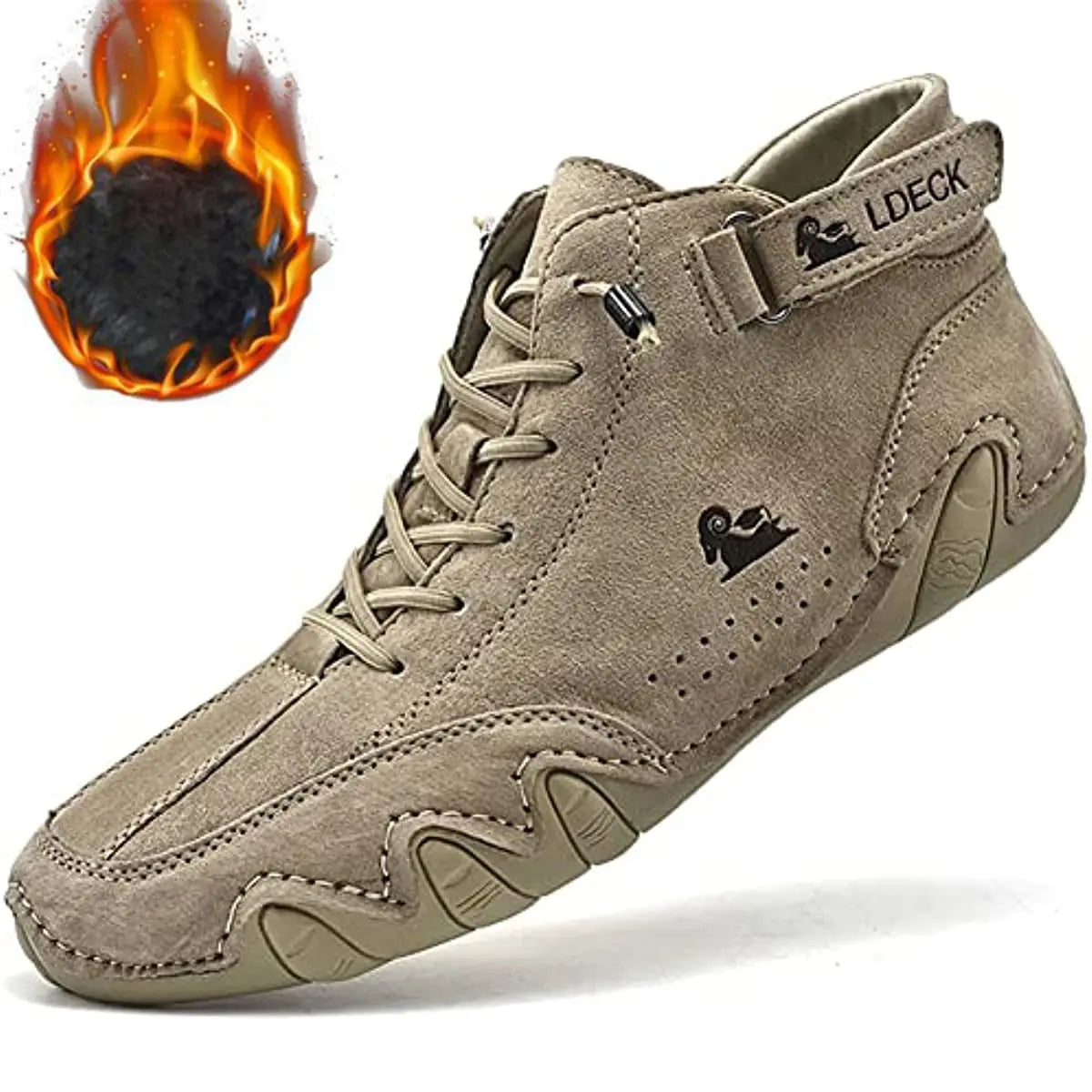 Hugo Men's Suede Ankle Boots - front view