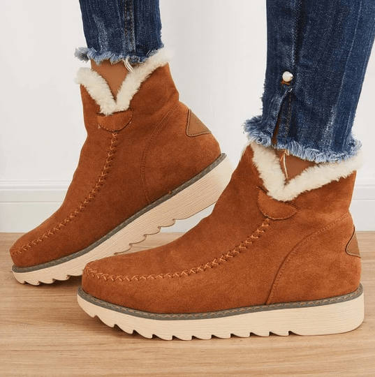 Tilda Women's Ankle Boots - fabric and finish detail