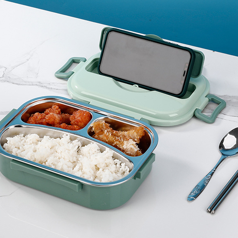 Pine Adjustable Lunch Box - front view