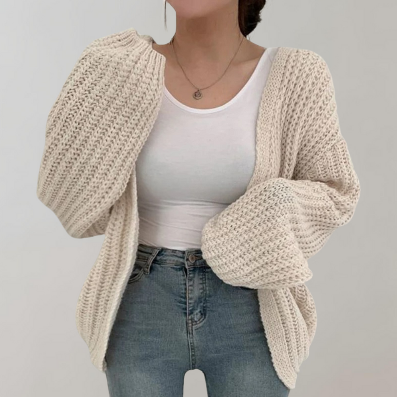 Clara Women's Oversized Cardigan - front view