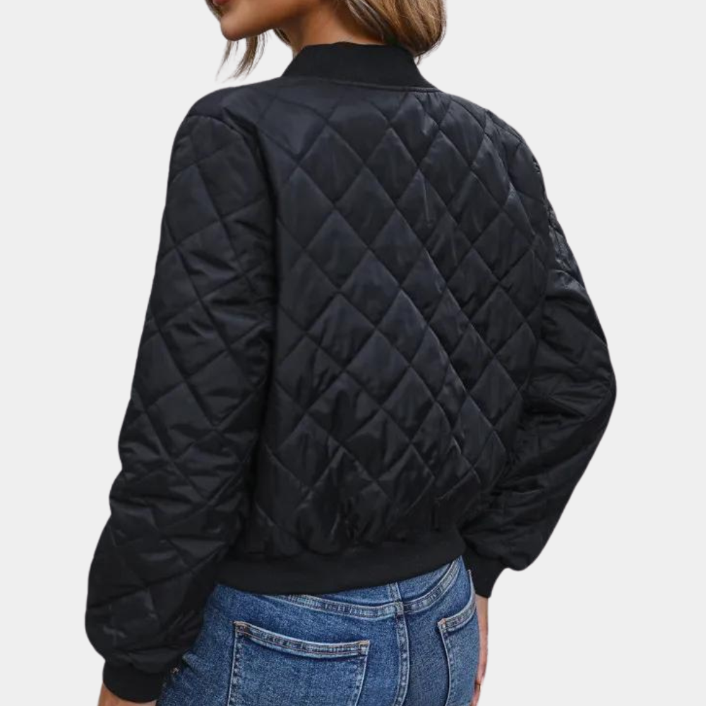 Cosima Women's Quilted Jacket - styled view