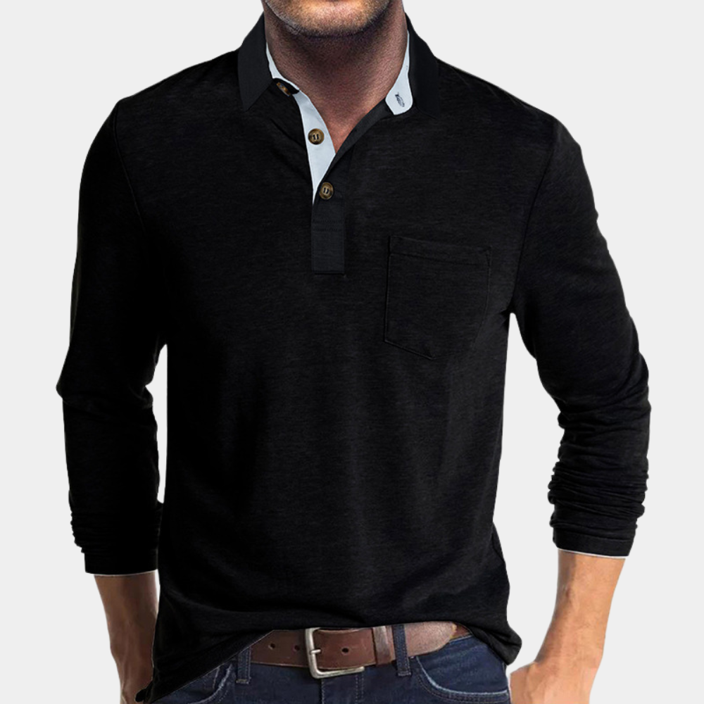 Milo Men's Shirt - fabric and finish detail