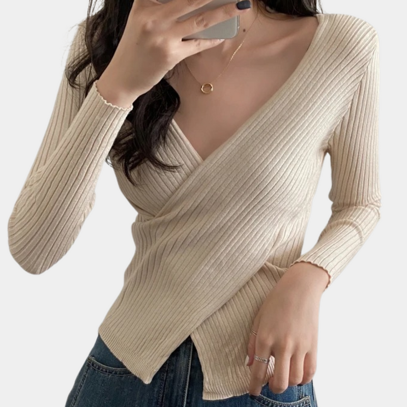 Ulla Women's Sweater - close-up detail