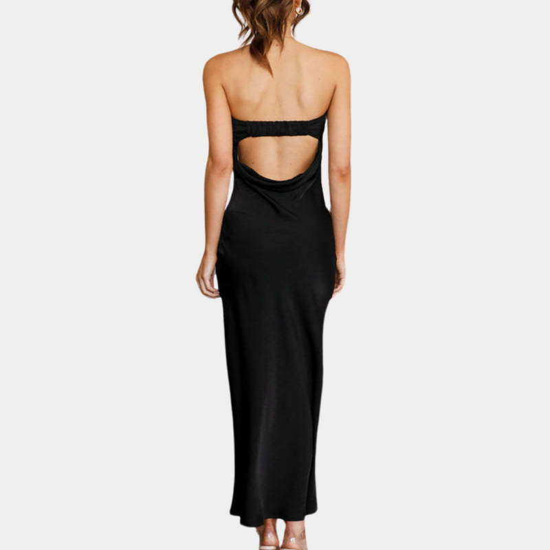 Fleur Women's Dress - fabric and finish detail
