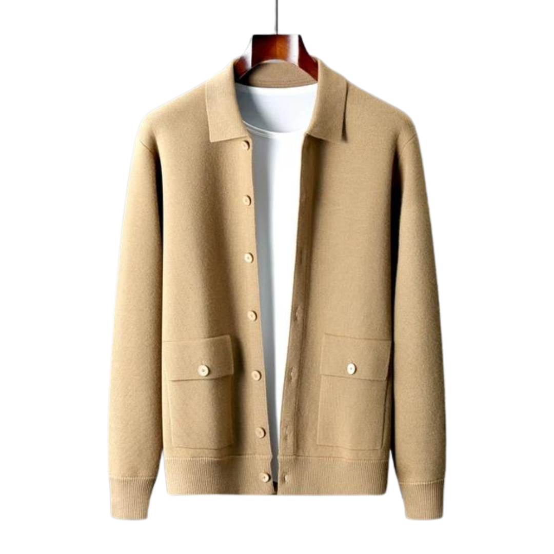 Fabian Men's Cardigan - back view