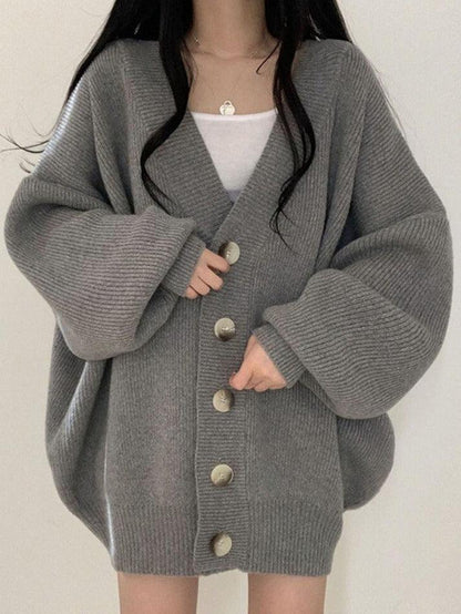 Wilda Women's Oversized Cardigan - full-length view
