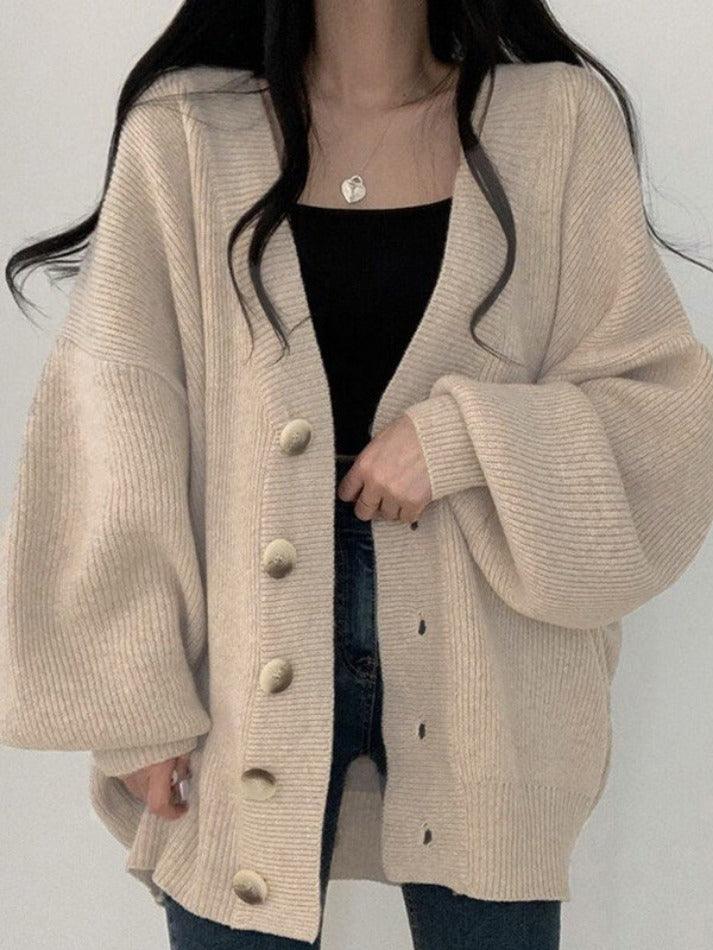 Wilda Women's Oversized Cardigan - front view