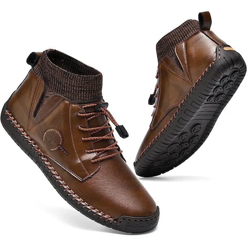 Wilder Men's Loafers - fabric and finish detail