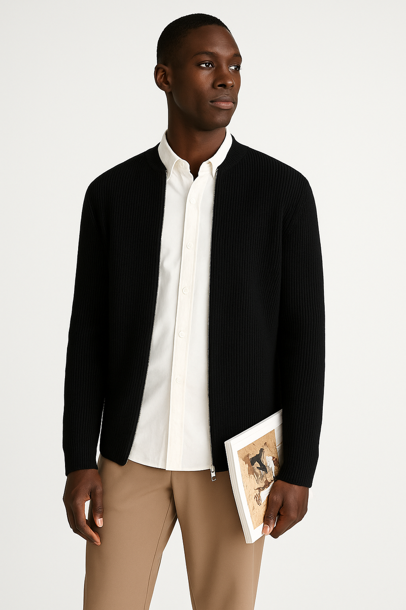 Elias Men's Sweater - styled view