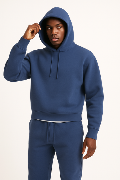 Emmett Men's Sweater - fabric and finish detail