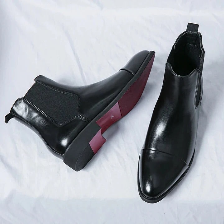 Cleo Women's Chelsea Boots - fabric and finish detail