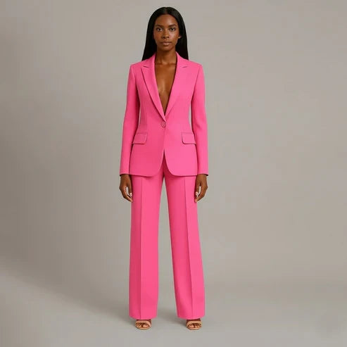 Astrid Women's Trousers - fabric and finish detail