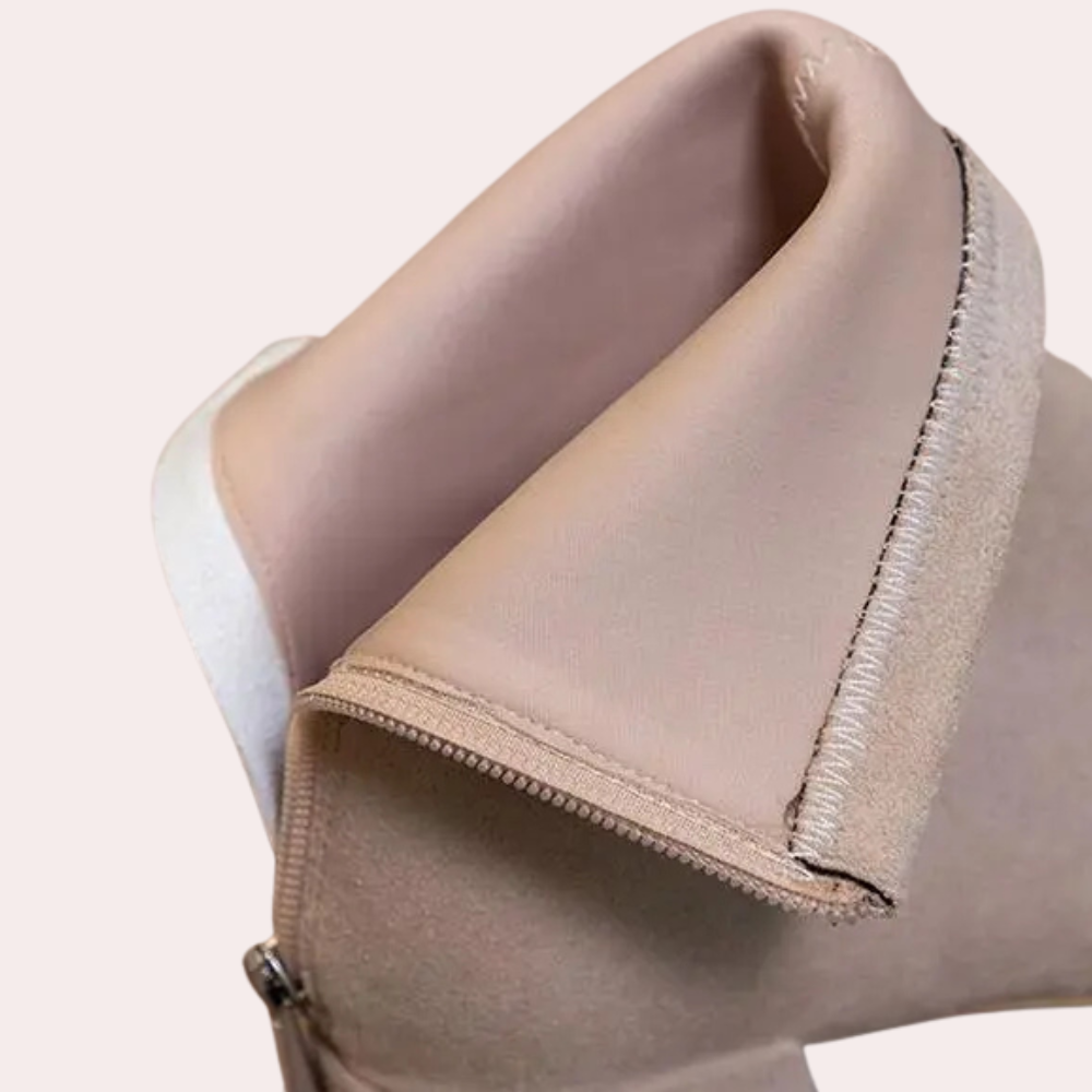 Hattie Women's Ankle Boots - fabric and finish detail