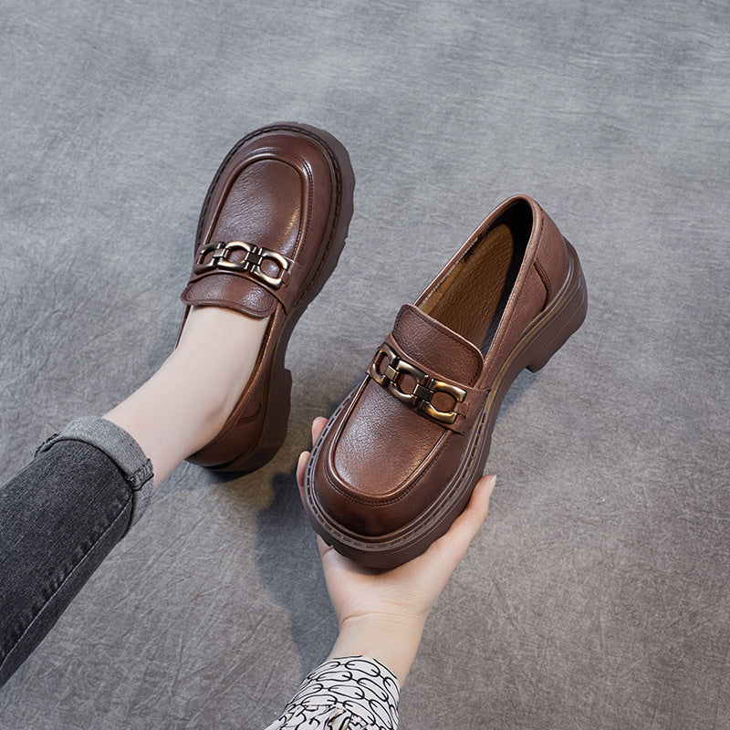 Cleo Women's Loafers | Modern, Chunky, Leather