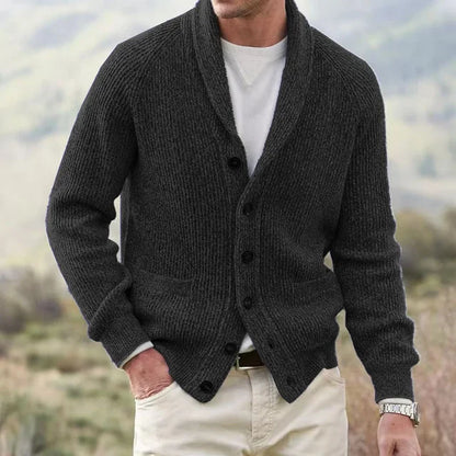 Cormac Men's Cardigan - back view