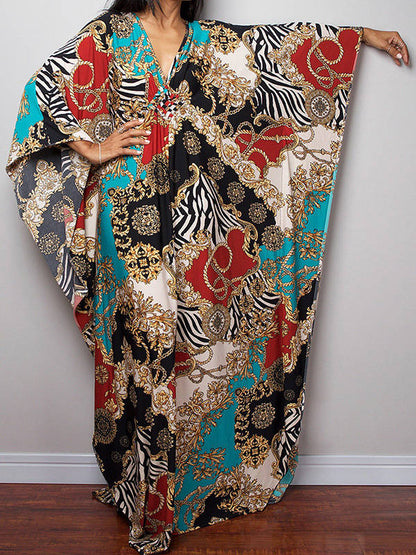 Greta Women's Floral Cover-up - styled view