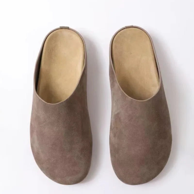 Uma Women's Suede Slippers - front view