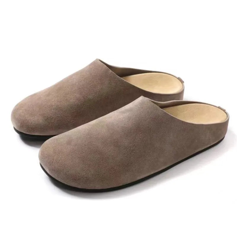 Uma Women's Suede Slippers | Modern, Slip-on