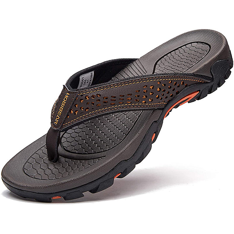 Reuben Men's Sandals - fabric and finish detail