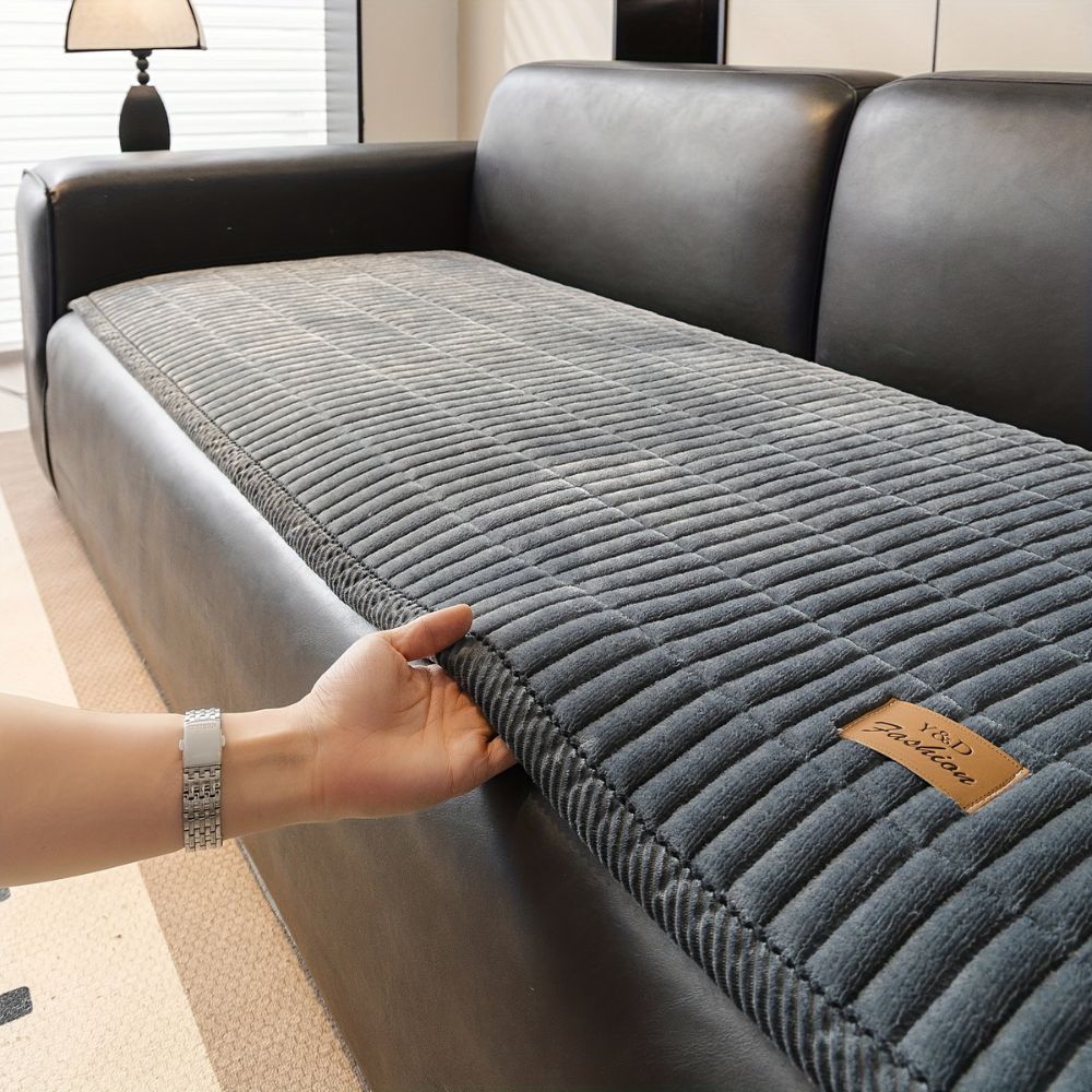 Cozy Collection | Couch Cover Protector with Soft Microfiber Blend | Stylish Slipcovers for Pet Hair Protection 2