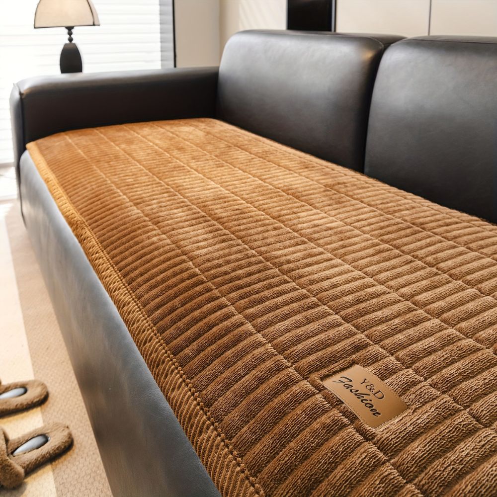 Cozy Collection | Couch Cover Protector with Soft Microfiber Blend | Stylish Slipcovers for Pet Hair Protection 3