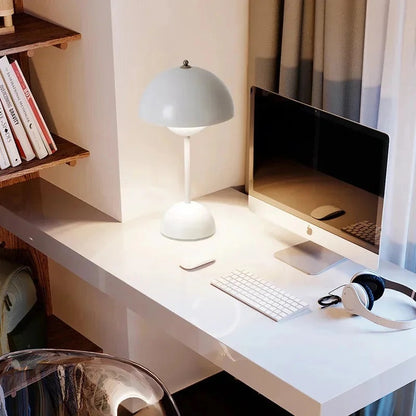 Pine LED Lamp - fabric and finish detail