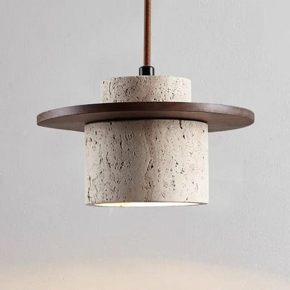 Slate LED Pendant Light - styled view