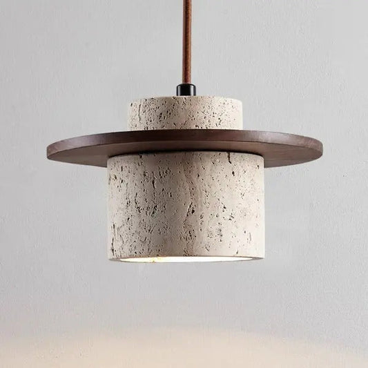 Slate LED Pendant Light - styled view