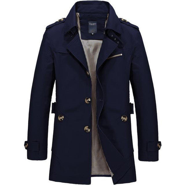 Edith Women's Trench Coat - back view