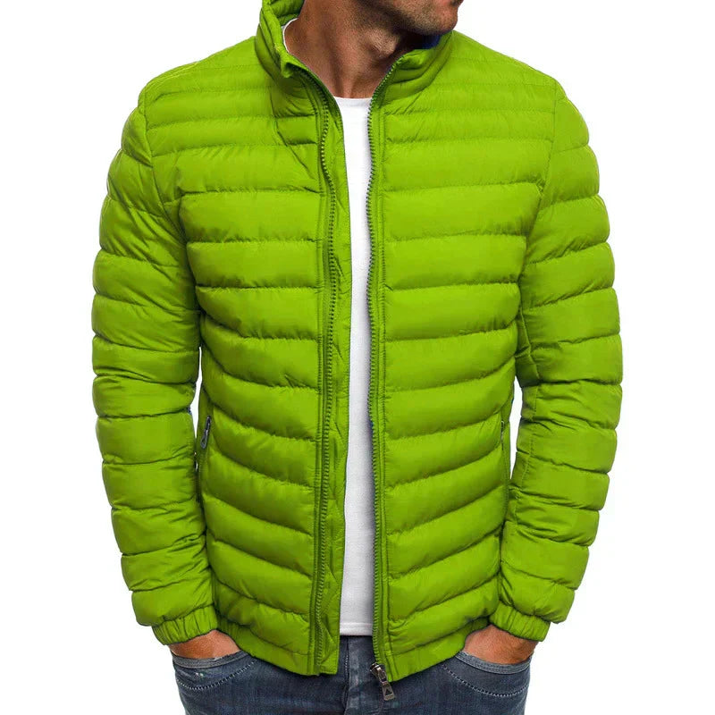Quill Men's Puffer Jacket - full-length view
