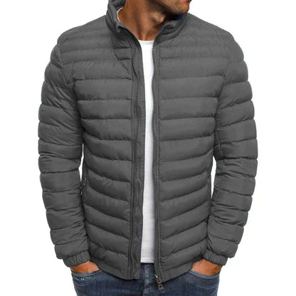 Quill Men's Puffer Jacket - back view