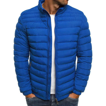Quill Men's Puffer Jacket - styled view