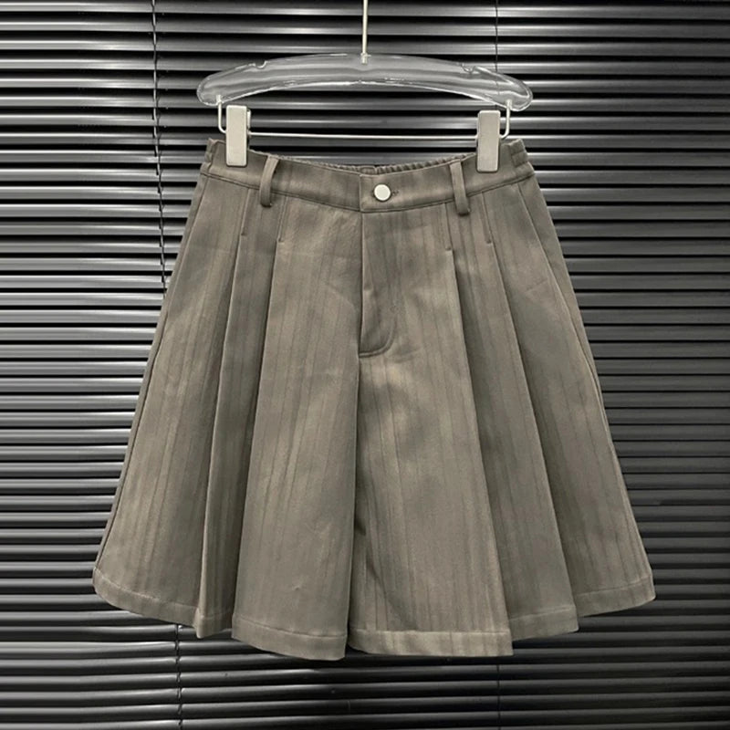 Daisy Women's Two Piece Set | Multi-Pocket Coat and Pleated Mini Skirt 2