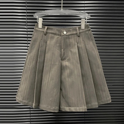 Daisy Women's Two Piece Set | Multi-Pocket Coat and Pleated Mini Skirt 2