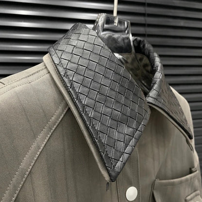 Daisy Women's Two Piece Set | Multi-Pocket Coat and Pleated Mini Skirt 4