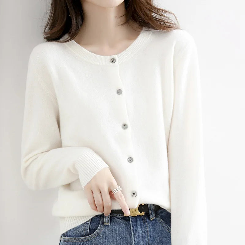 Rowan Women's Cardigan - back view