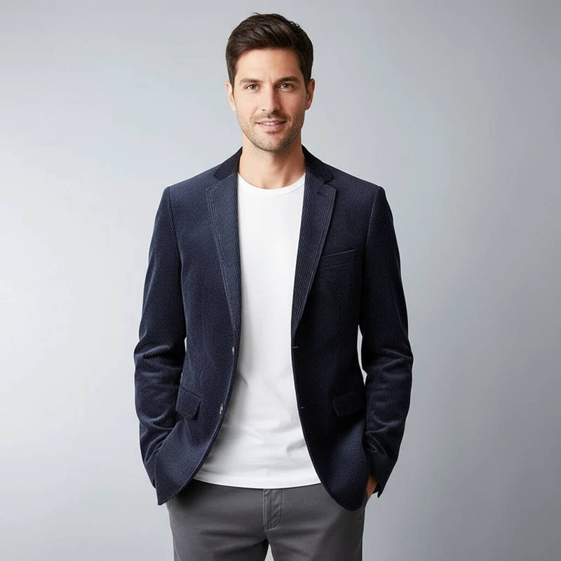 Zane Men's Blazer - full-length view