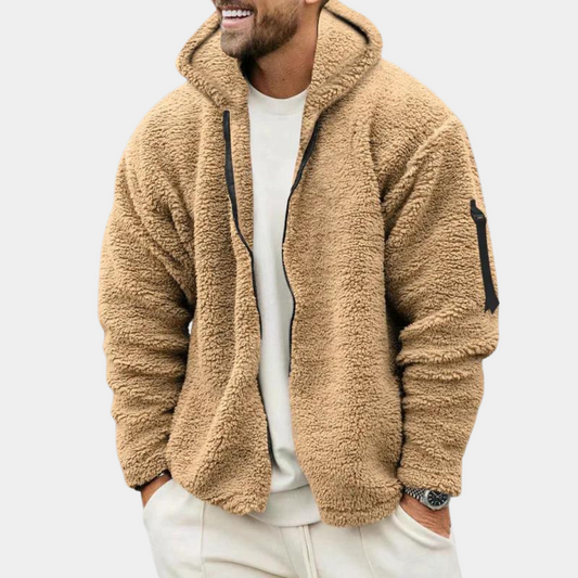 Gray Men's Jacket - front view