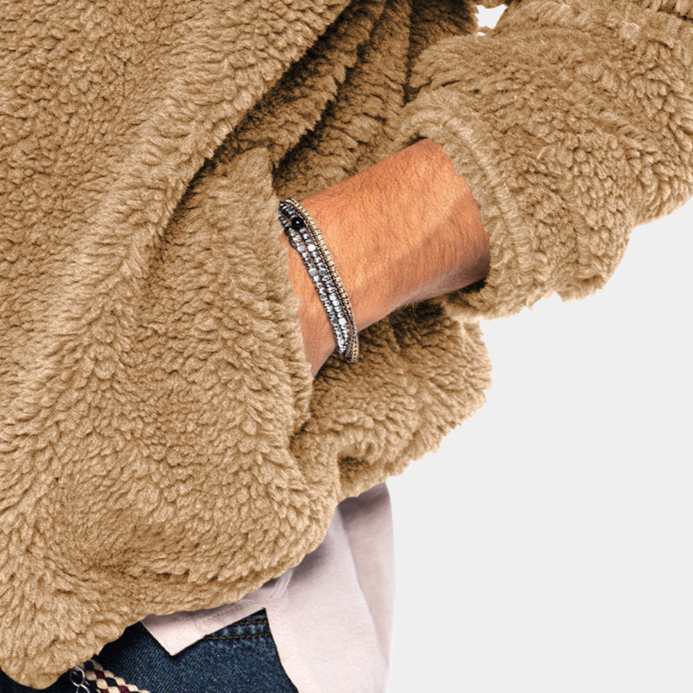 Gray Men's Jacket - full-length view