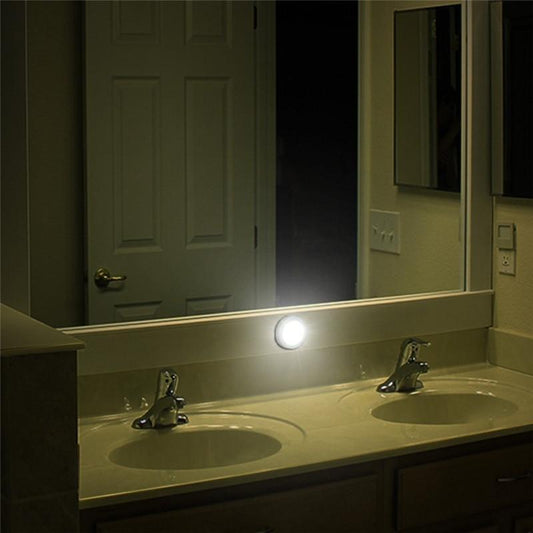 Slate LED Night Light - styled view