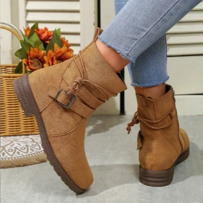 Ines Women's Ankle Boots - close-up detail