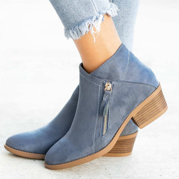 Freya Women's Ankle Boots - styled view