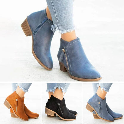 Freya Women's Ankle Boots - close-up detail